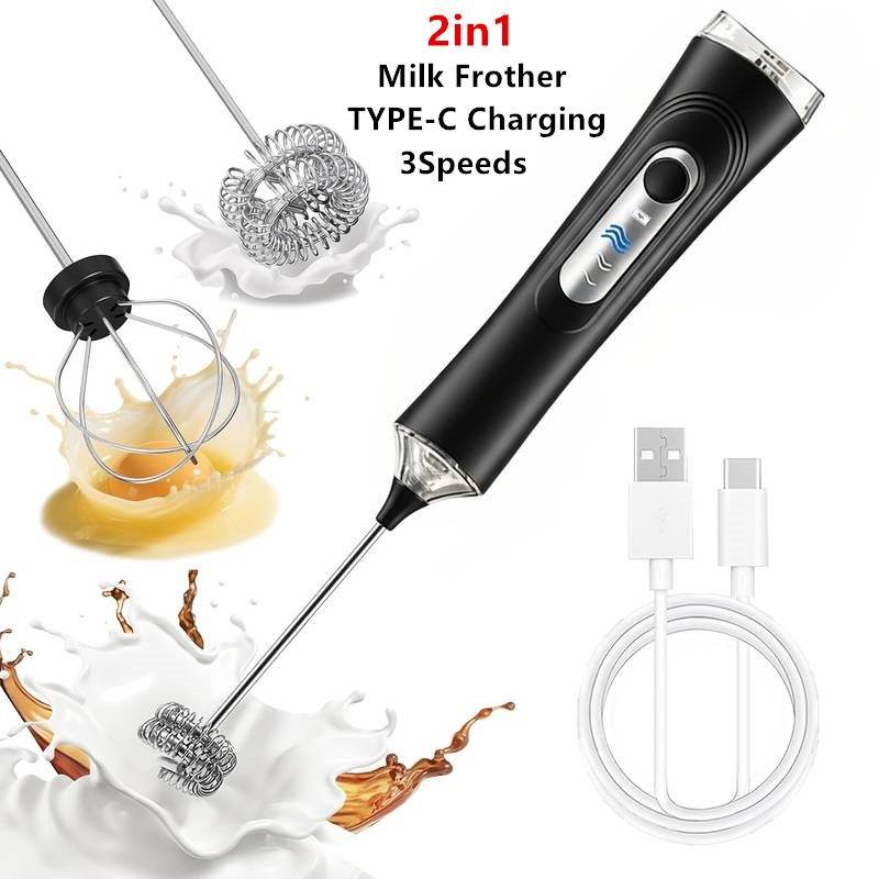 Yogurt Maker Electric - Espumador de Leite Elétrico + Batedor