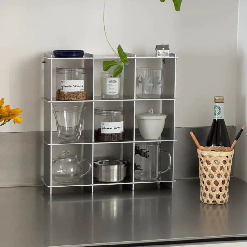 Prateleira Minimalista de Alum - Kitchen Appliances Holder avaliação e preço