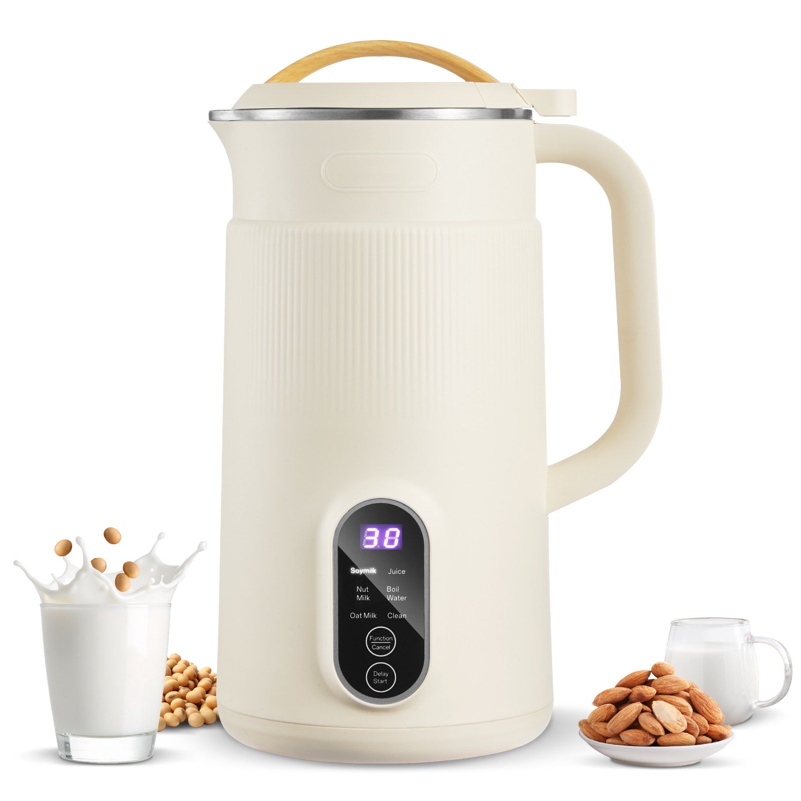 Máquina de Leite Vegetal 6 em  - Soy Milk Maker avaliação e preço