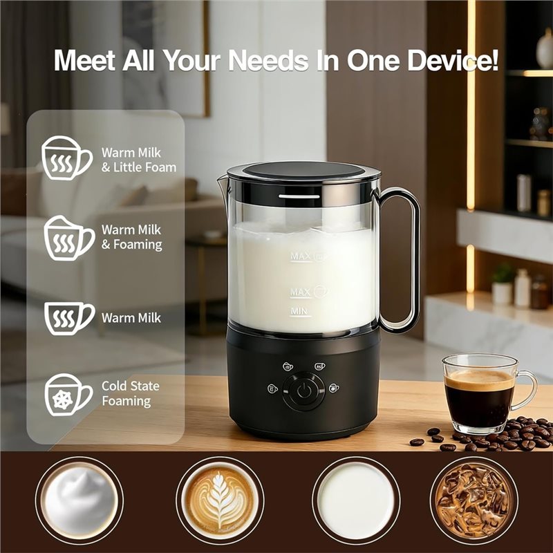 AC39-Espumador de leite, vapor - Yogurt Maker Electric avaliação e preço